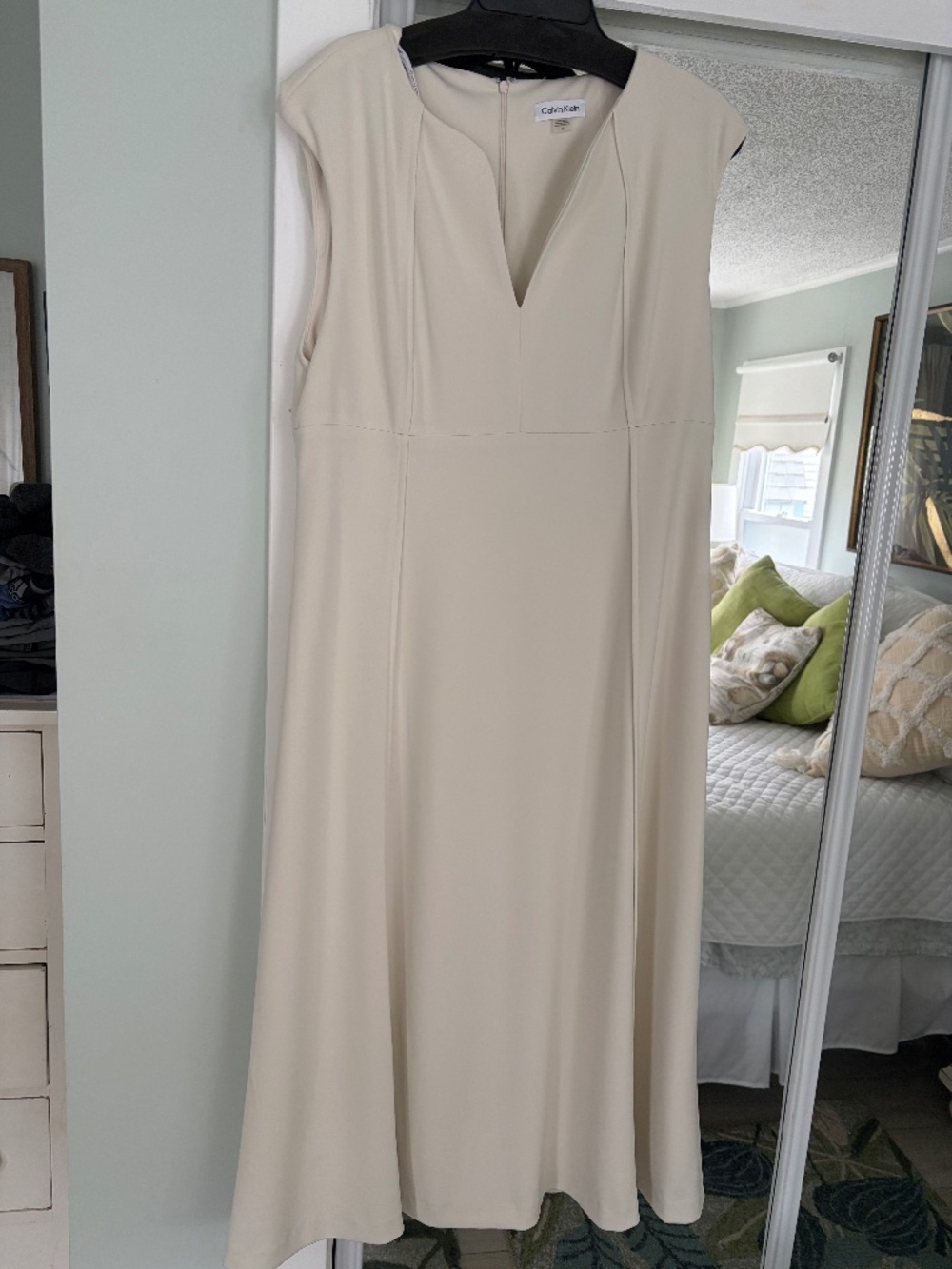 New Calvin Klein mid calf dress